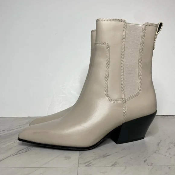 Sarto Franco Sarto Anina Bone Leather Bootie 9M - Picture 15 of 15